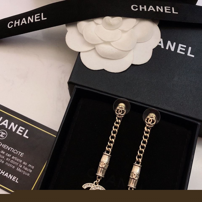Ch*el earrings